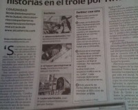 La Crónica va del móvil a Twitter y se imprime en El Comercio