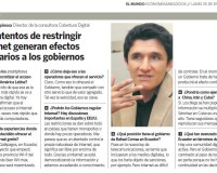 Gobiernos: bloquear internet genera efectos contrarios