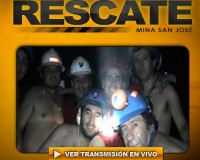 Rescate mineros Chile en vivo + twitter